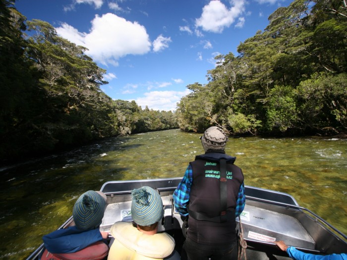 Jet Boating Wairaurahiri River